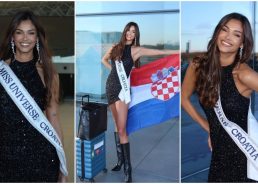 Miss Universe Croatia departs for Thailand as one of the top favourites