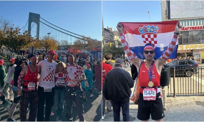 Croatian runners fly the flag at New York City Marathon