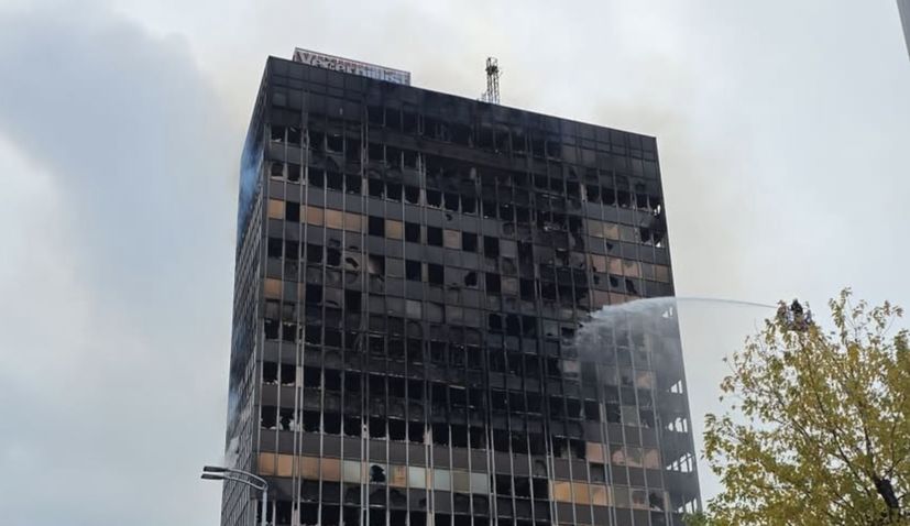 Young person arrested in connection with Vjesnik building fire