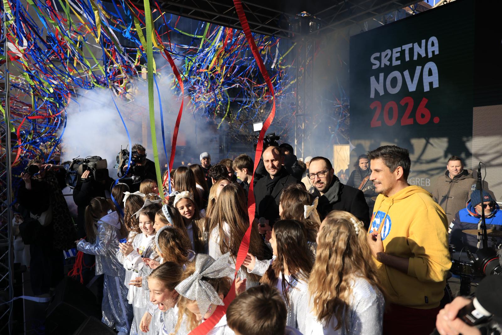 New Years Eve midday Zagreb 