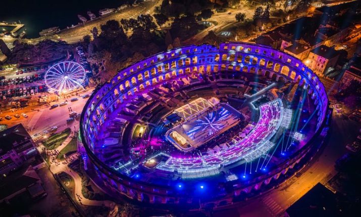 New high-tech ice rink opens inside Pula Arena