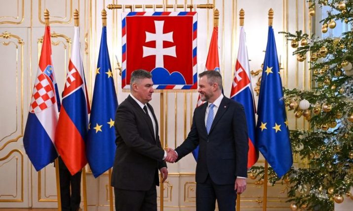 Croatian and Slovak presidents meet: “Europe is at a critical moment”