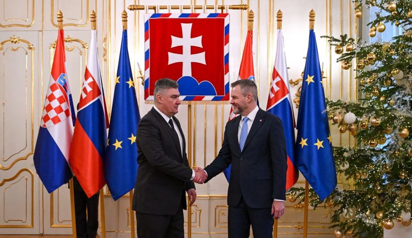 Croatian and Slovak presidents meet: “Europe is at a critical moment”