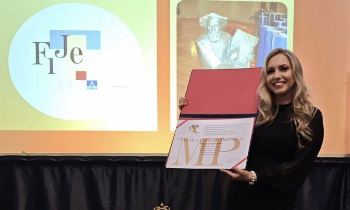 Paulina Mlinarić awarded for reportage on Radoboj – A small town with a big story