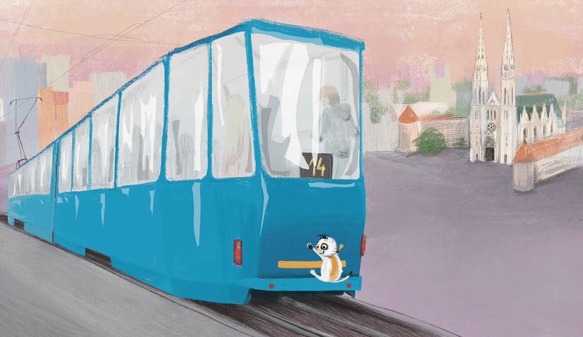 New Croatian–English picture book shows Zagreb’s charm through adventures of a local cat