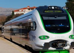 Europe’s first battery-powered train enters daily service in Split