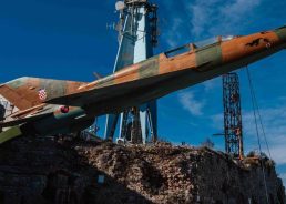 Historic MiG-21 unveiled above Dubrovnik