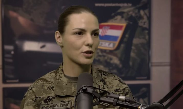 Meet the woman training Croatia’s next generation of soldiers