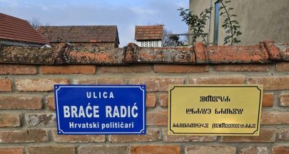 A village revives Croatia’s oldest script on its street signs