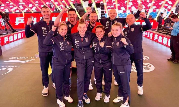 Croatia among top 8 in the world in table tennis