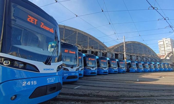 Zagreb gets 20 new trams and signs €111m deal for further upgrades