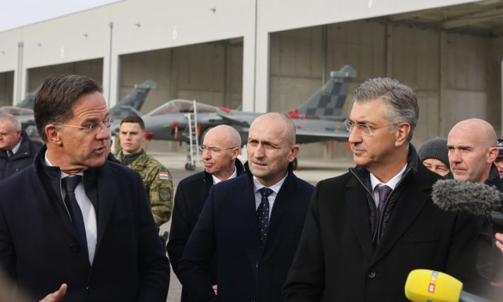 VIDEO: NATO chief Mark Rutte praises Croatia on Zagreb visit