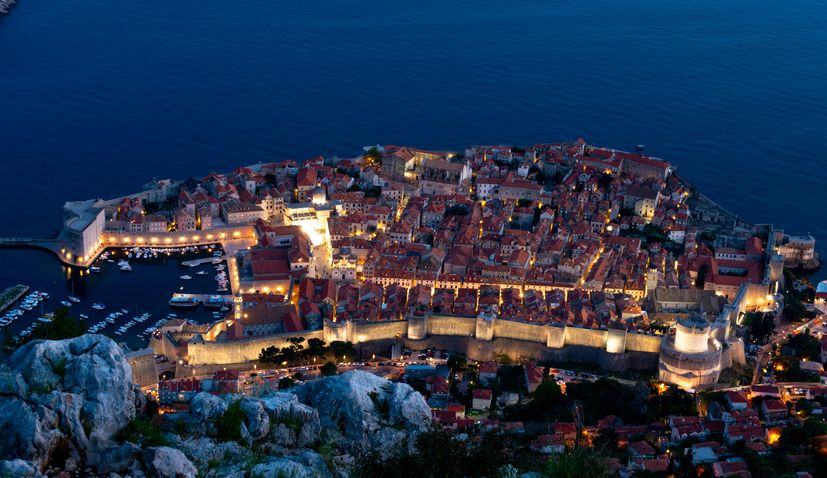 Dubrovnik at night
