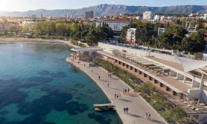 PHOTOS: Split’s popular Bačvice beach complex getting big reconstruction 