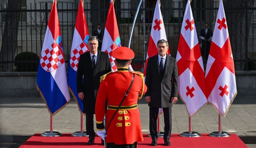 Croatian president backs Georgia’s territorial integrity during landmark visit