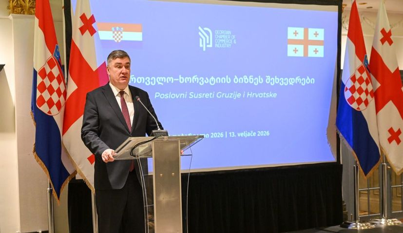 Croatian exports to Georgia rise 150% as President Milanović opens business forum in Tbilisi