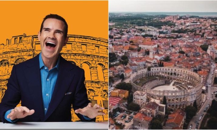 Jimmy Carr to be first stand-up comedian to perform at Pula Arena
