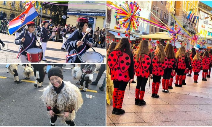 PHOTOS: Over 6,500 kids celebrate tradition at Rijeka Carnival
