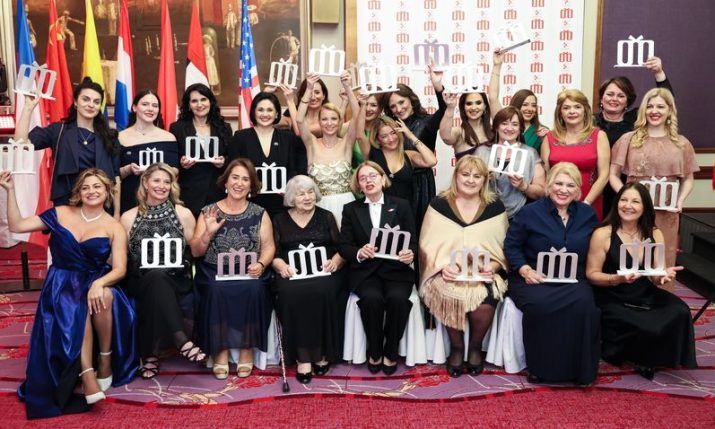 26 Croatian women leaders from 11 countries awarded in Zagreb