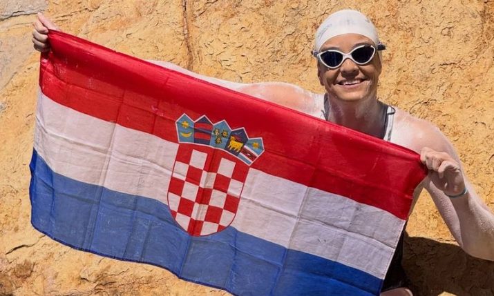 Dina Levačić becomes second woman in history to swim Lake Titicaca solo