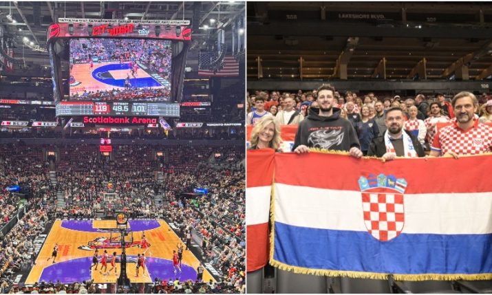 Croatian pride shines in Toronto at NBA Croatian Heritage Night