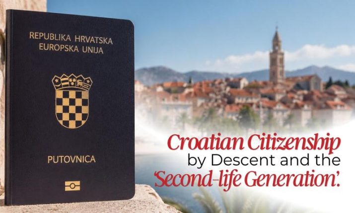 Croatian citizenship by descent and the ‘second‑life’ generation