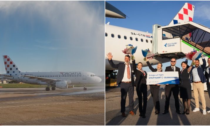 Croatia Airlines launches new direct route between Dubrovnik and Germany