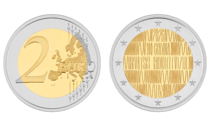 Croatia to release special €2 coin celebrating 100 years of HRT
