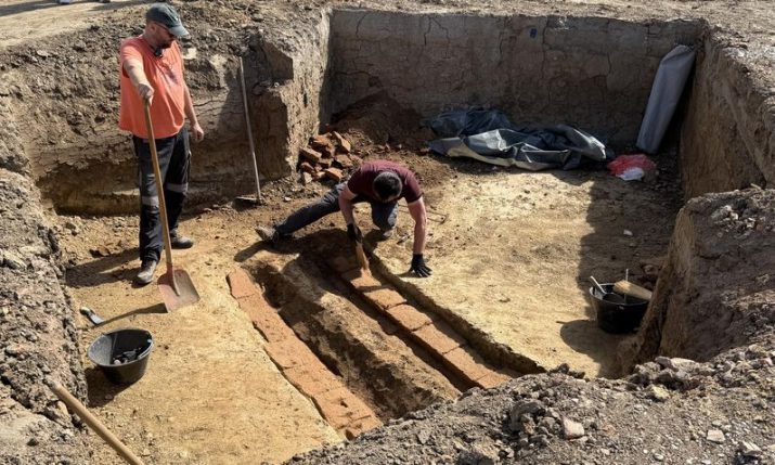Archaeologists unearth exceptionally rare intact Roman grave in eastern Croatia