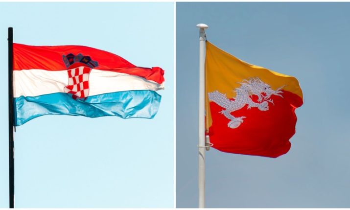 Bhutan formally recognises Croatia, leaving only two countries yet to do so in the world