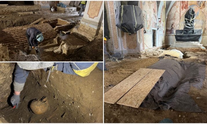 Restoration of historic Ludbreg church uncovers valuable archaeological discoveries