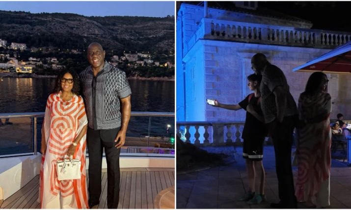 Magic Johnson returns to Croatia for another summer holiday