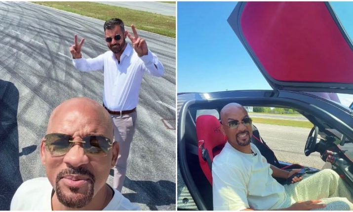Will Smith takes unforgettable ride in Croatia with Mate Rimac