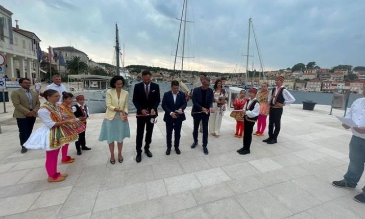 Mali Lošinj’s new riva opens after €2.9 million redevelopment