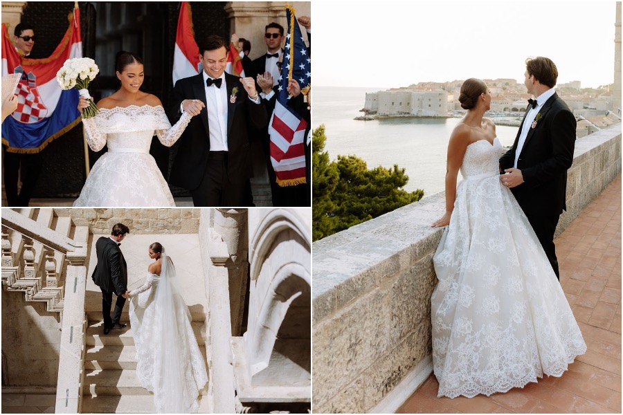 Victoria Radman Brown, Matt Brown wedding in Dubrovnik