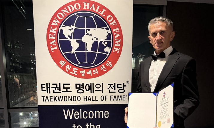 Croatian Grand Master Kruno Jurić inducted into Official Taekwondo Hall of Fame