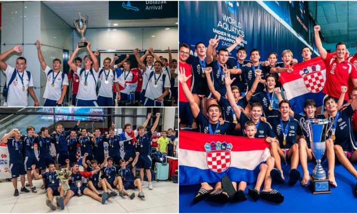 Croatia makes water polo history with three world and European youth titles in one summer