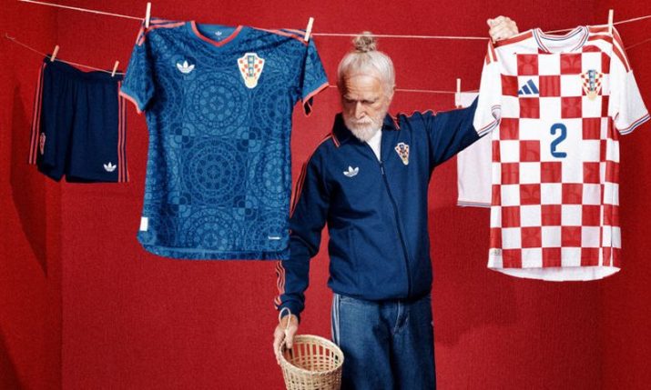 Croatia unveils new adidas kit with Glagolitic script and lace