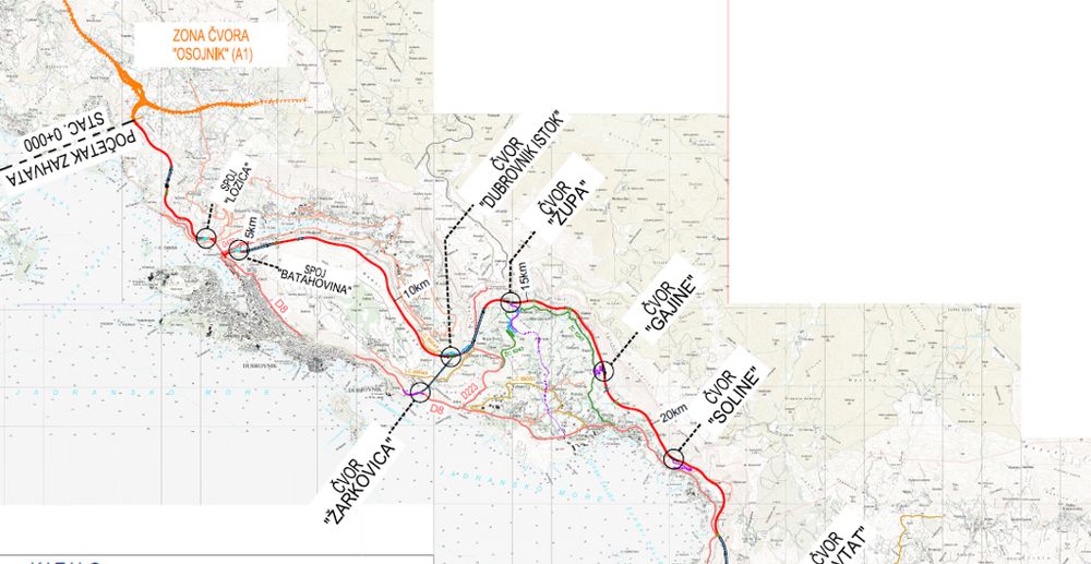 New fast road route to connect Dubrovnik with its airport | Croatia Week