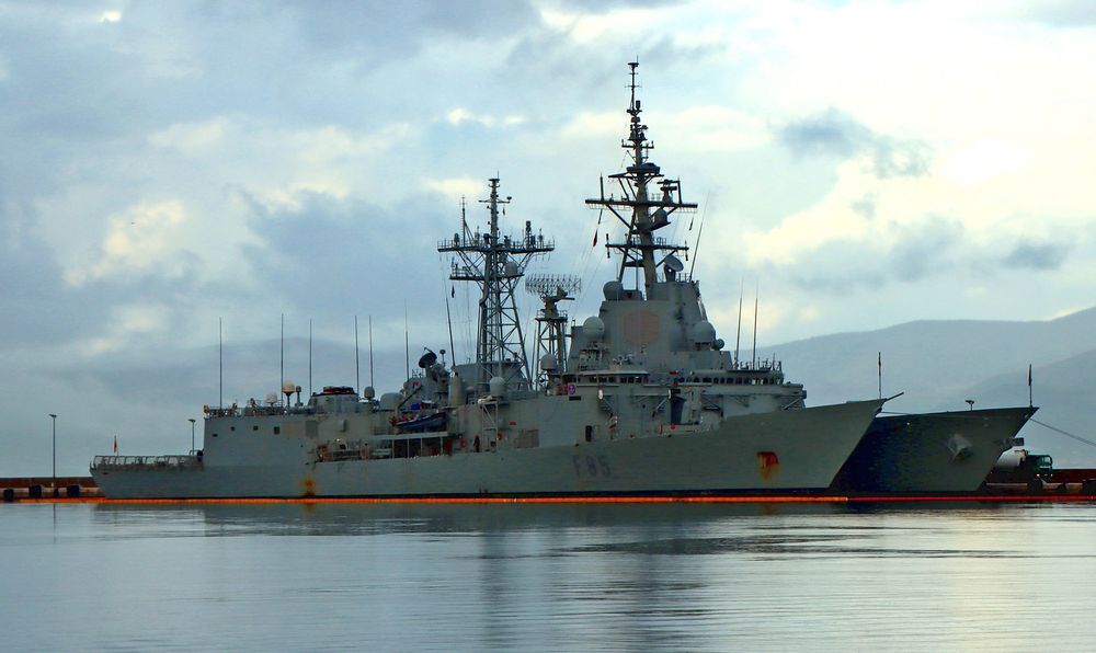 Two Spanish Navy warships arrive in Croatia
